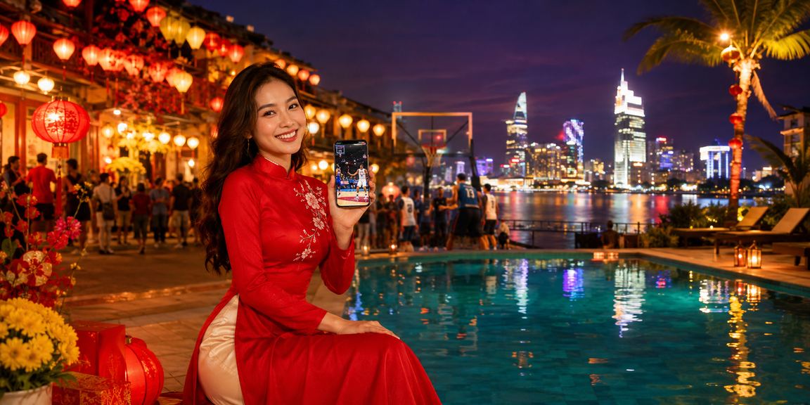 Người dân Hội An tham gia cá cược bóng rổ cùng trang g4m