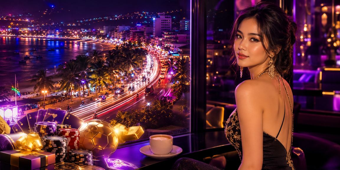 Người dùng Phan Thiết nhâm nhi cà phê và xem thông tin cá cược tại quán quen